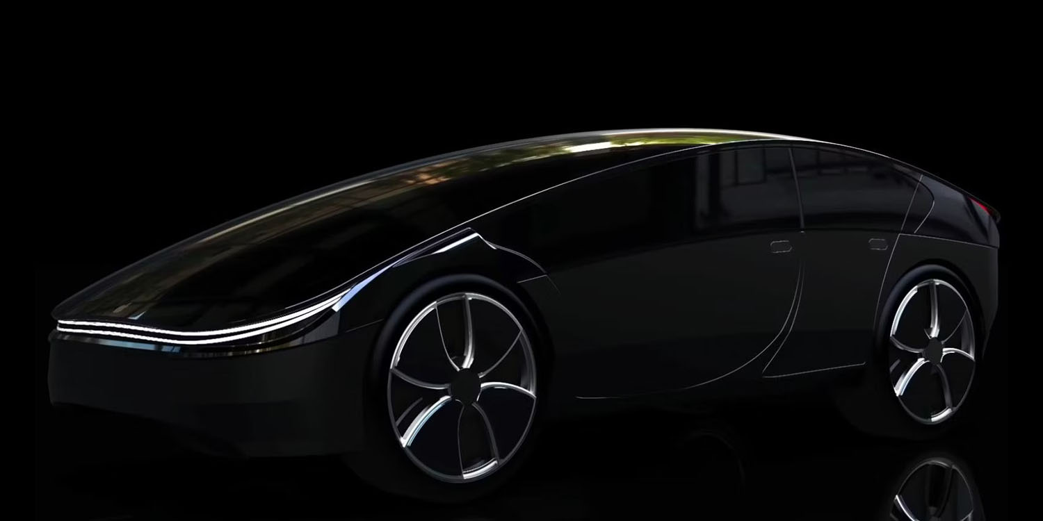 Apple Car with no windows | Concept image of car