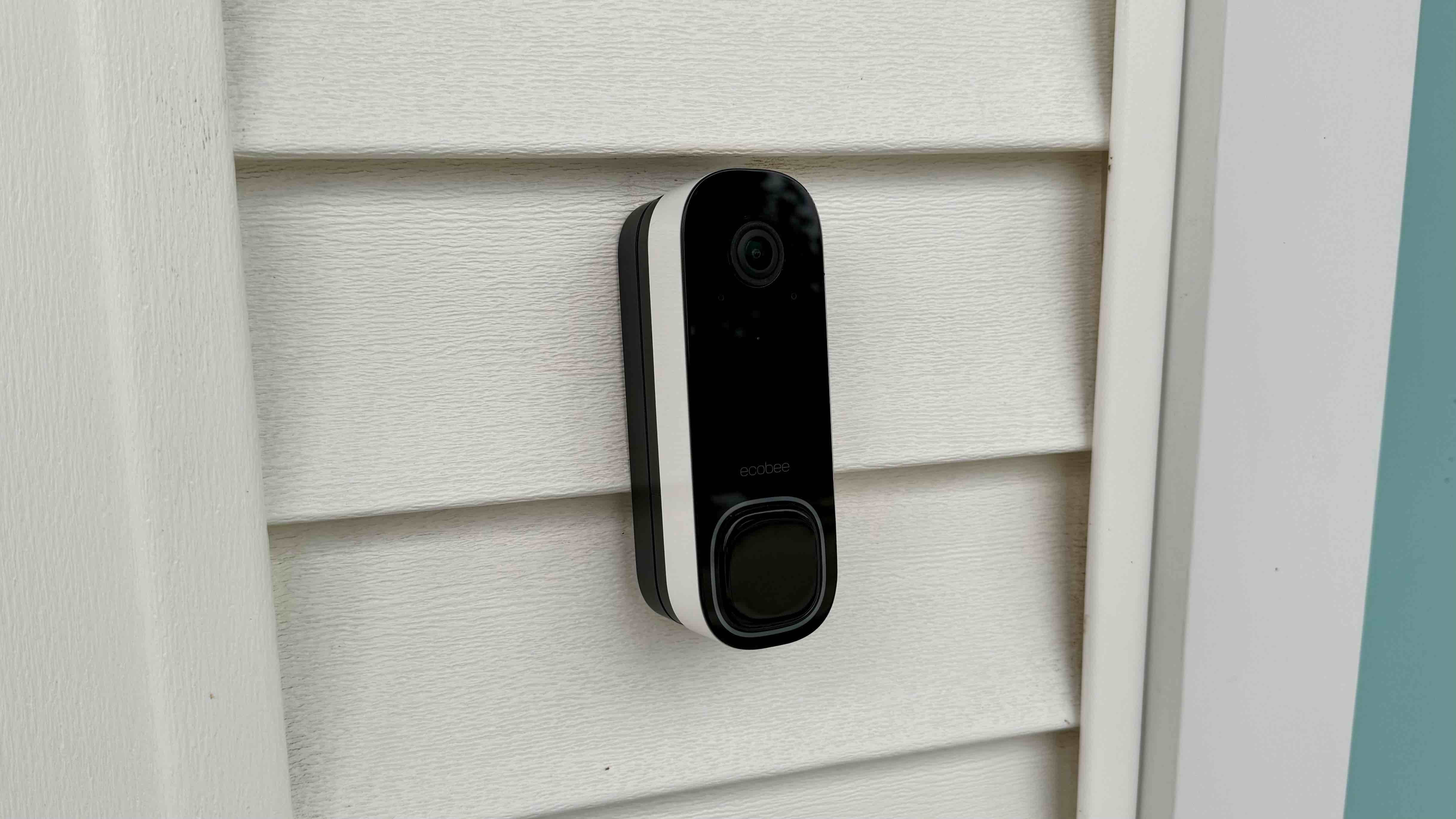 Ecobee Smart Doorbell Camera up close