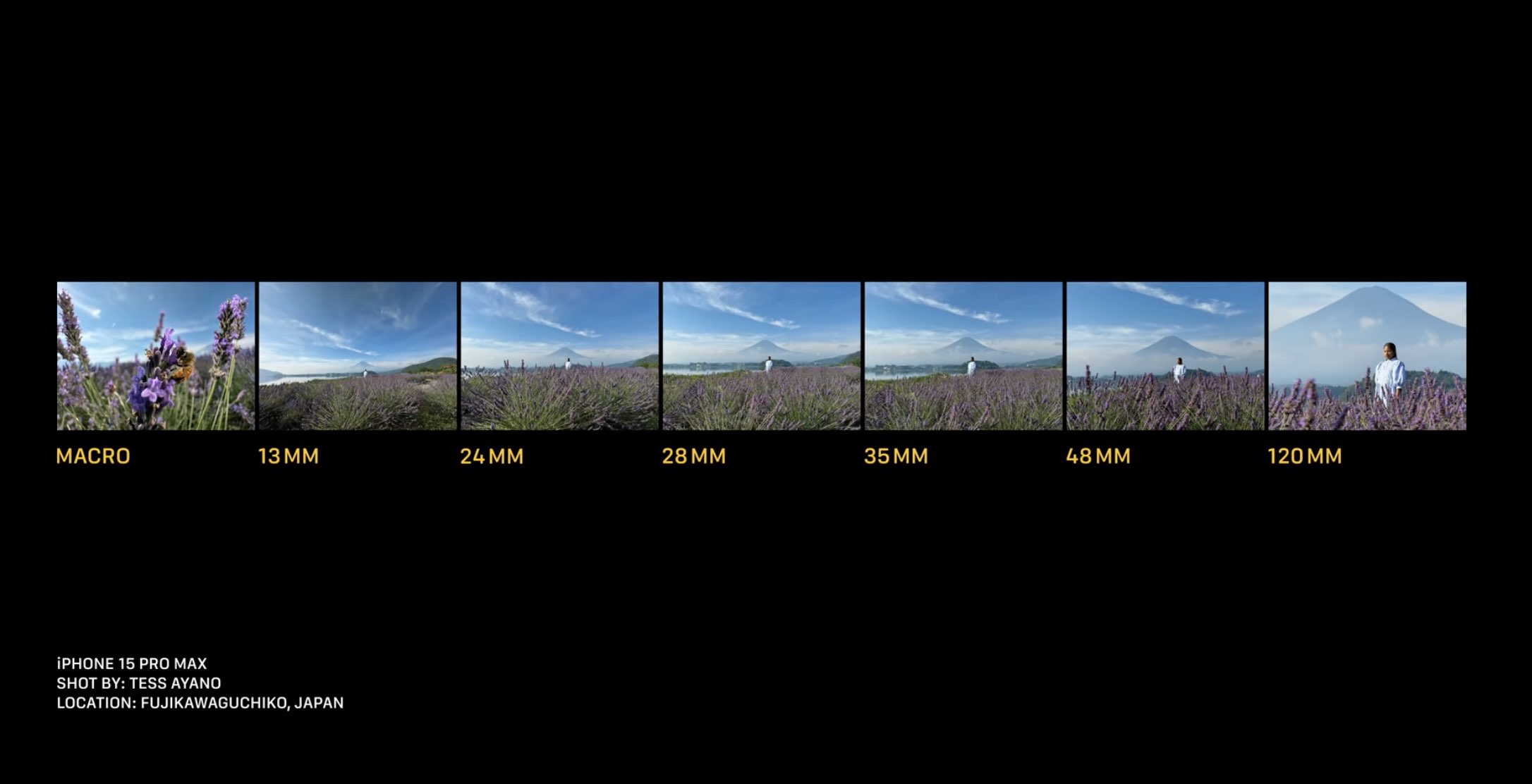 iPhone 15 camera vs 15 Pro camera focal lengths and zoom