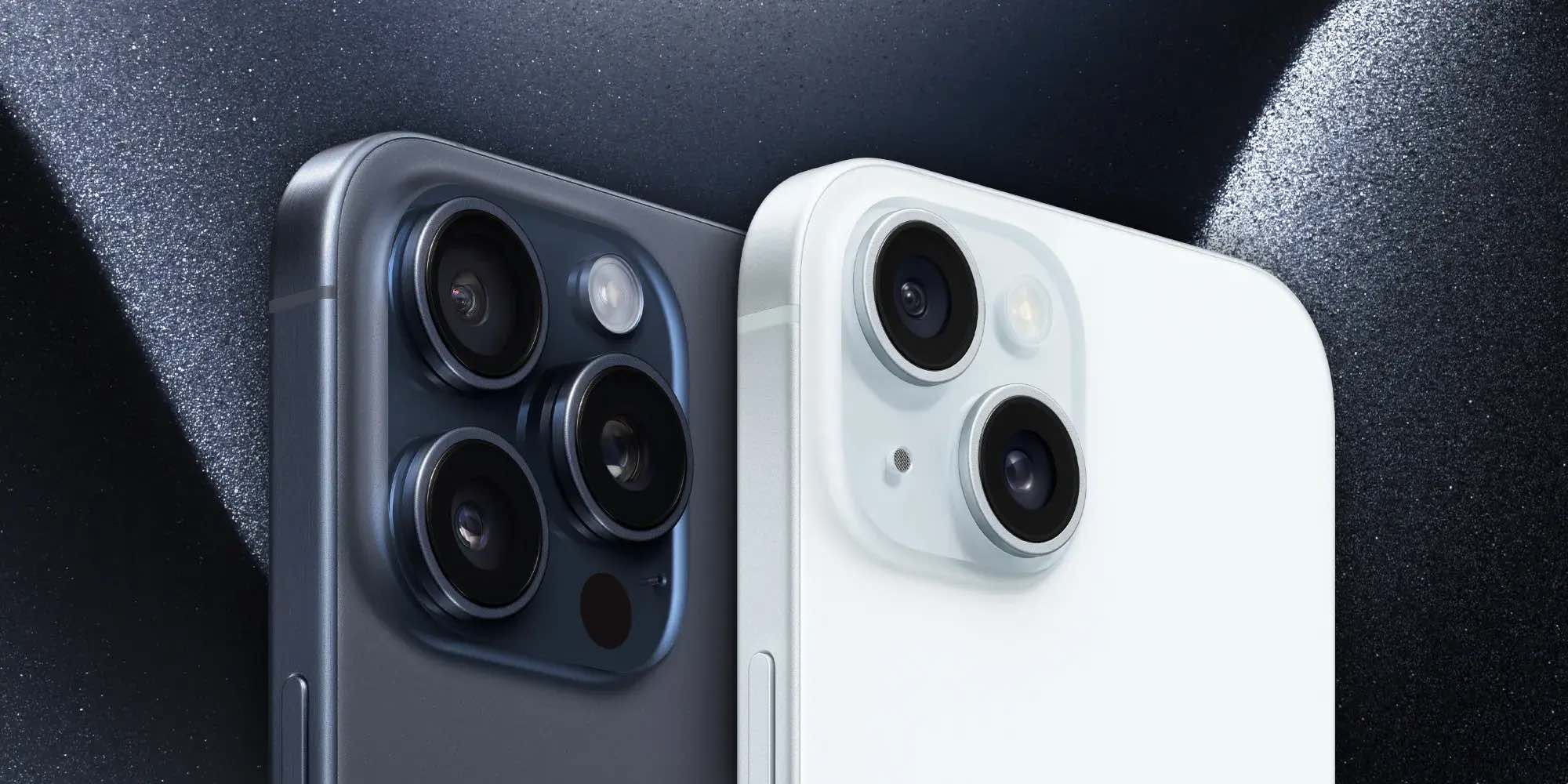 iPhone 15 camera vs 15 Pro camera rear cameras