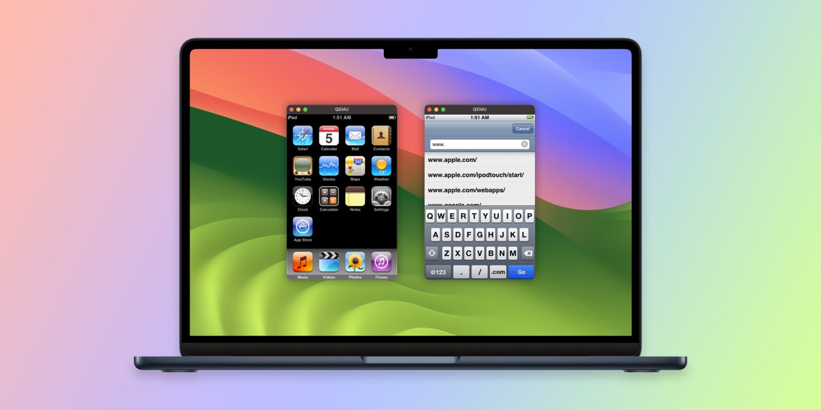 Developer shows progress on QEMU-based iPhone OS emulator, now running version 2.1