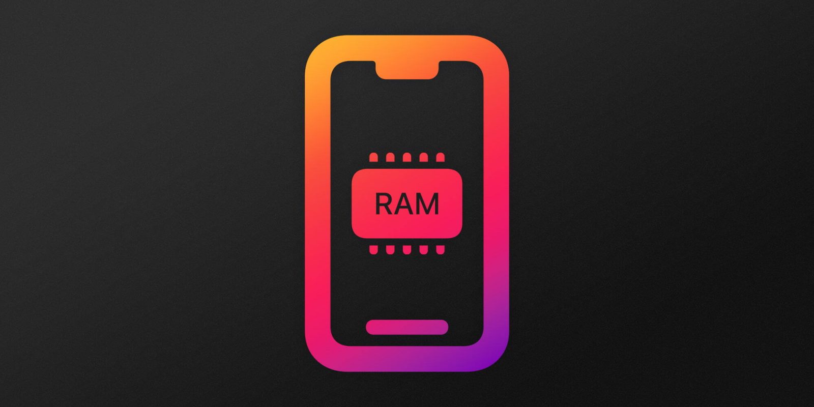 iPhone RAM list