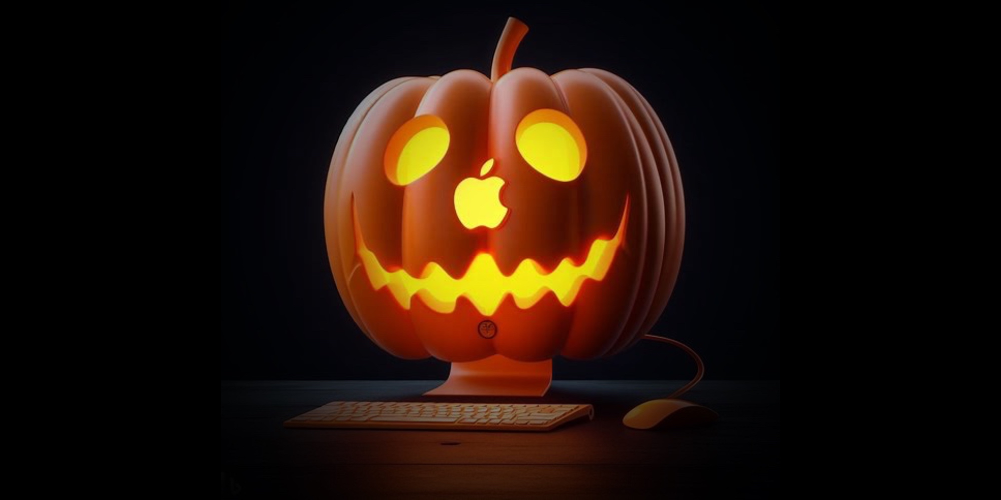 watch Apple Mac event pumpkin
