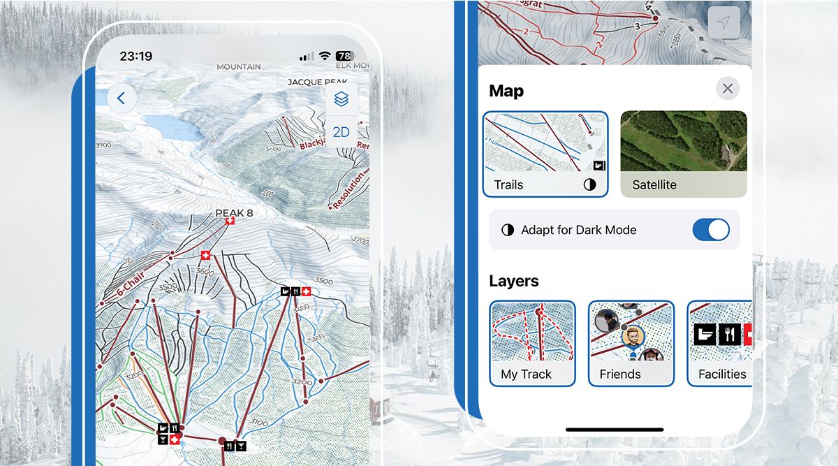 Slopes ski and ride app update 2023
